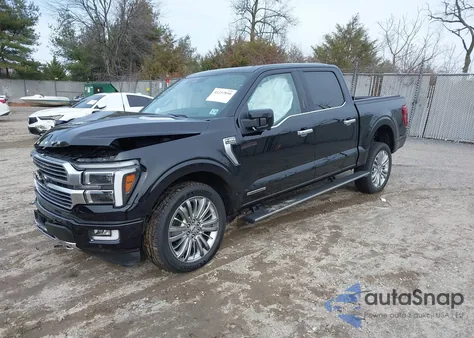 2024 Ford F-150 Platinum from USA, damaged, VIN 1FTFW7LD8RFB70326